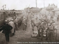 3999 N.Yorks Terriors arriving for camp Railway Station 1909.jpg